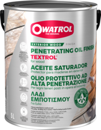 Textrol penetrating wood finish, decking oil, treatment