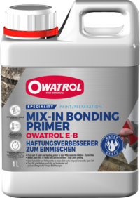 EB is a stir-in primer stabiliser which bonds water based paint to most surfaces