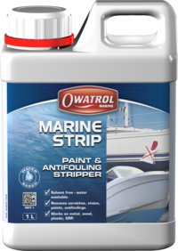Strips paint, antifouling & varnish - solvent free