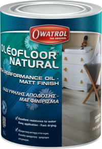 Oleofloor Antique Grey, waterborne, wood oil for floors and furniture