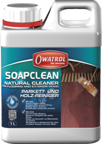Gentle, natural soap cleaner for floors