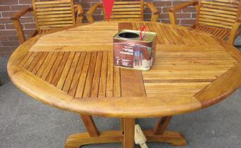 Oiling Decking, Log Cabins, Cladding etc