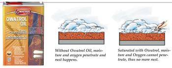 How Owatrol Oil Works on Rust